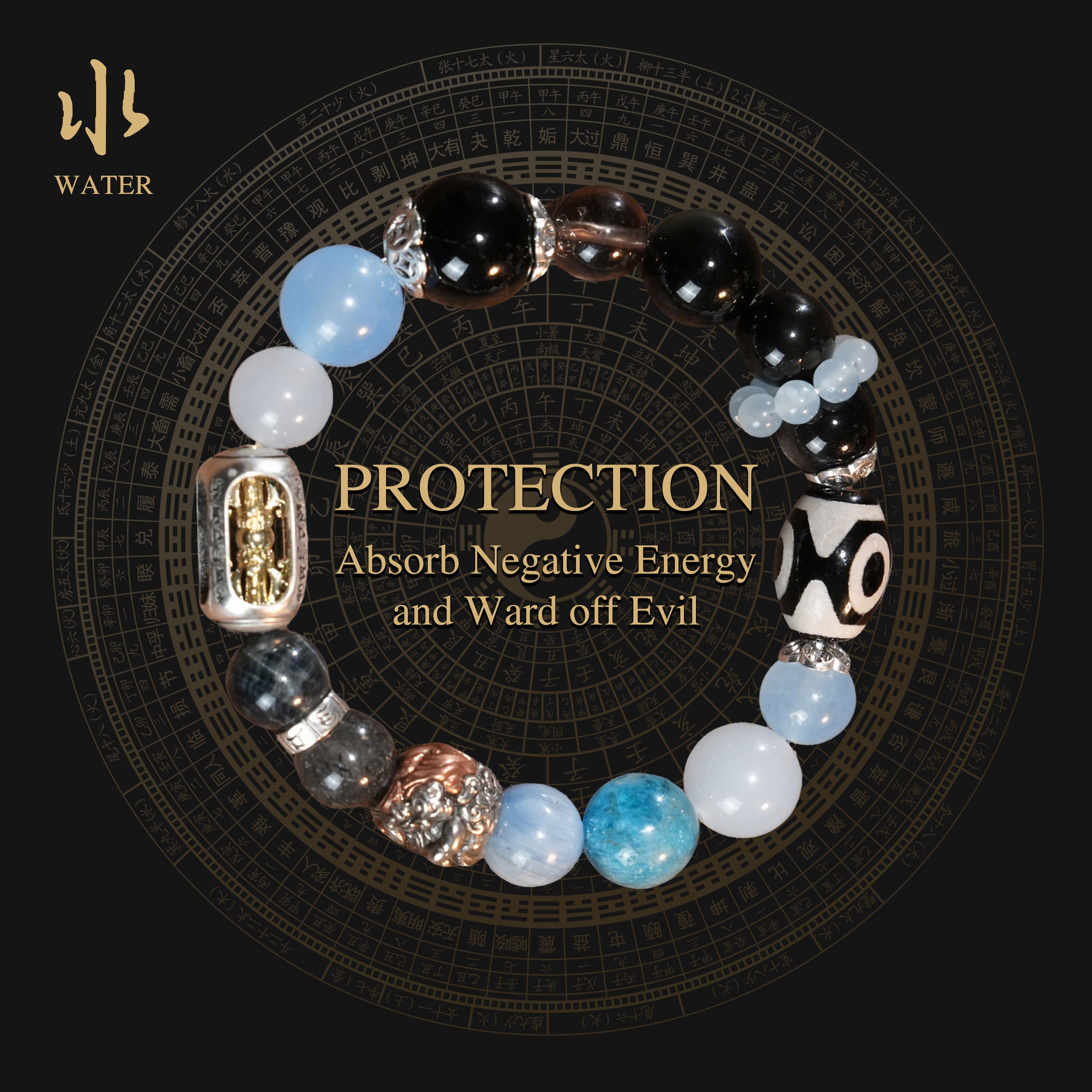 Advanced Birth Chart Reading 1ON1 + Lucky Crystal Bracelet Aligns with Your Personal Energy