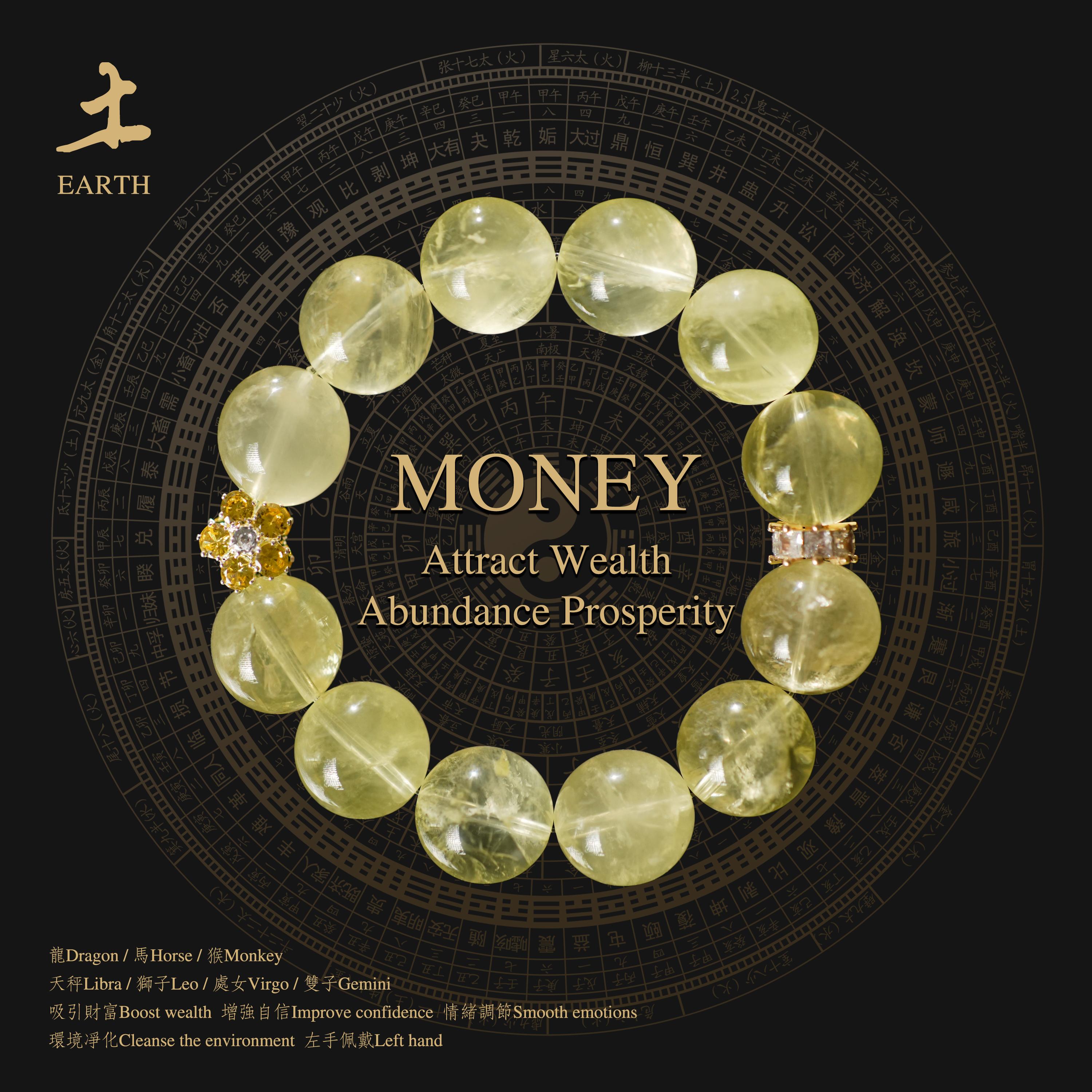 Natural Lemon Citrine Crystal Bracelet Attract Wealth and Abundance High Energy Strong Power LIMITED EDITION ONLY 5