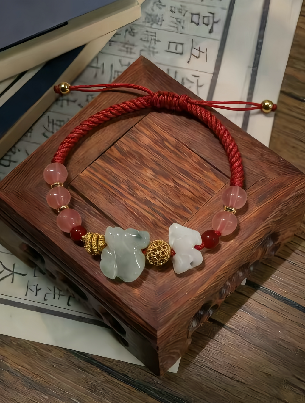 Four Zodiac Guardian Jade Bracelets Protect Horse Rabbit Ox Rat Premium Crafted Personal Protection Luck Boost Daily Wear Gift Ready