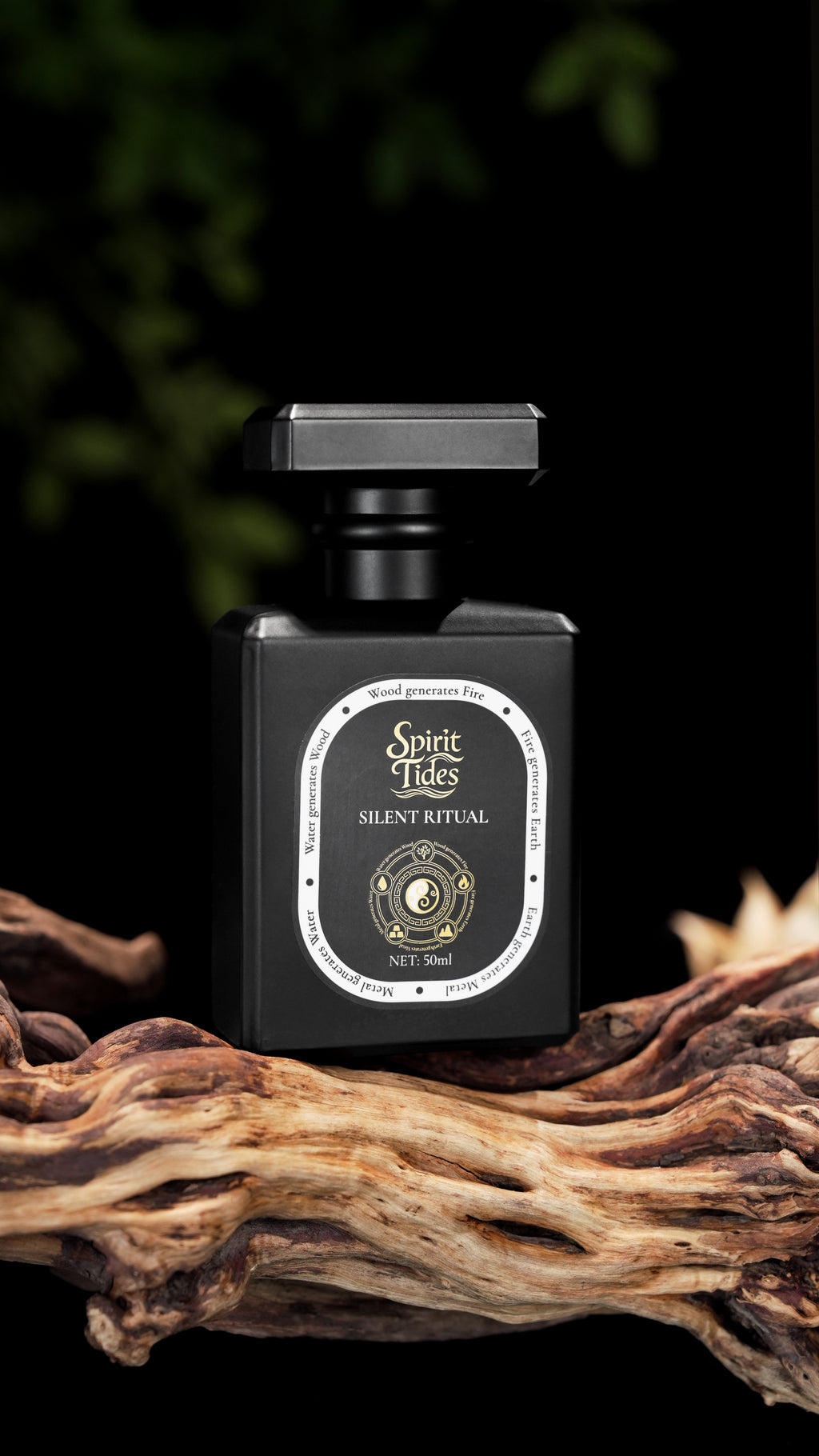 Spirit Tides Silent Ritual Perfume Five Elements Inspired Fragrance Calm Defensive Energy Aura Stabilizing Scent