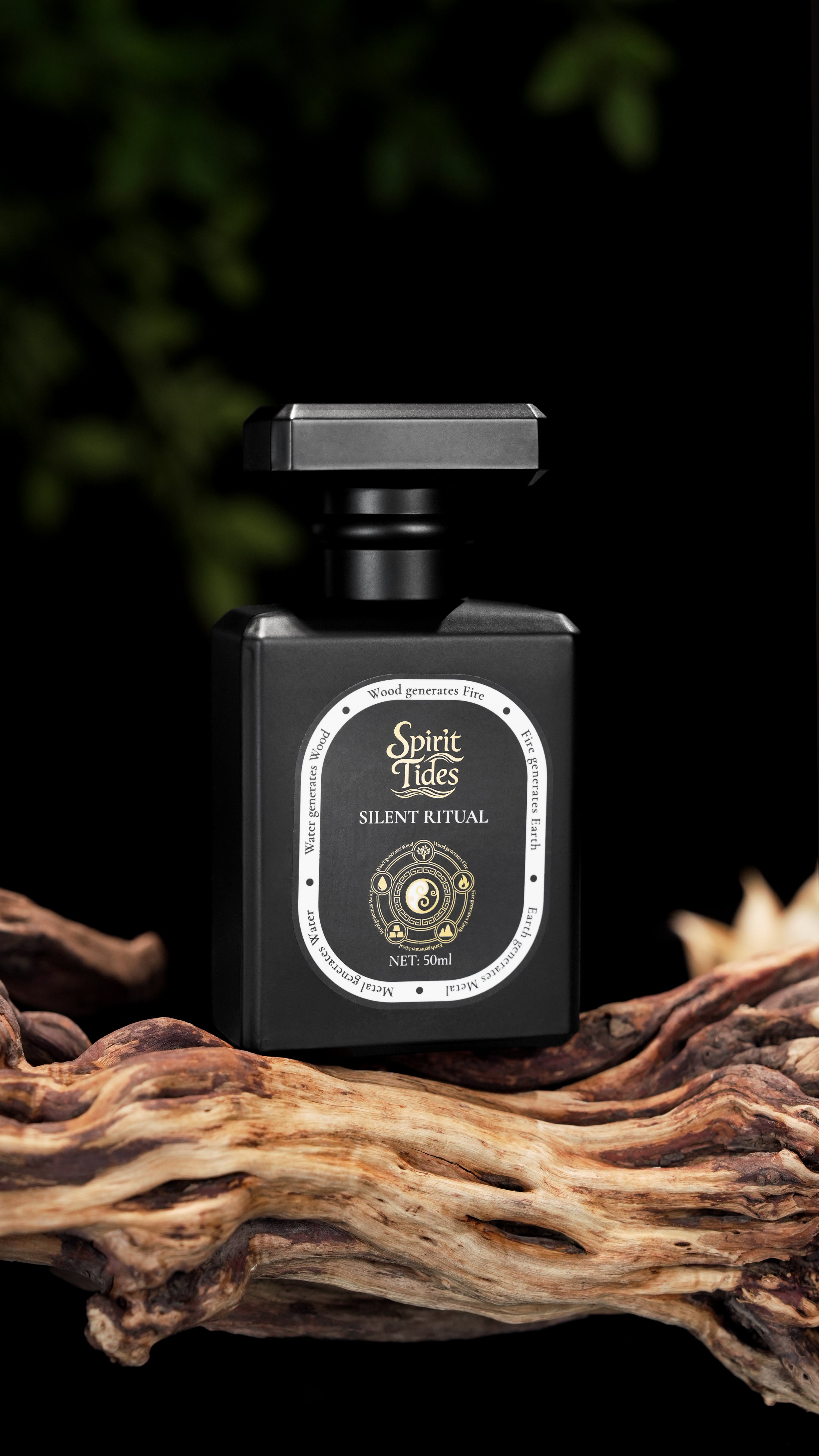 Spirit Tides Silent Ritual Perfume Five Elements Inspired Fragrance Calm Defensive Energy Aura Stabilizing Scent