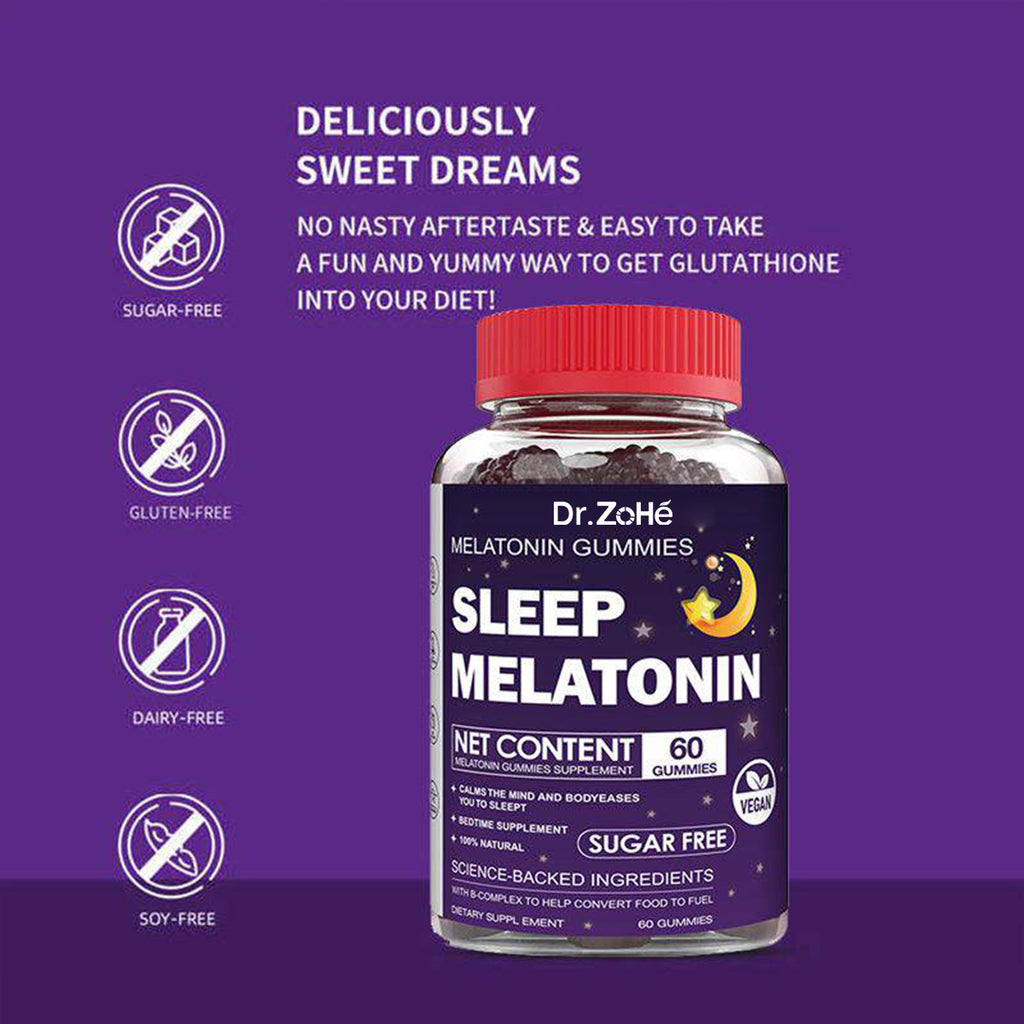 Fall Asleep Faster, Stay Rested Longer – Melatonin Gummies for Natural Sleep Support