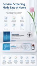 Women's At-Home Cervical Health Screening Kit | Fast 30-Second Self-Test