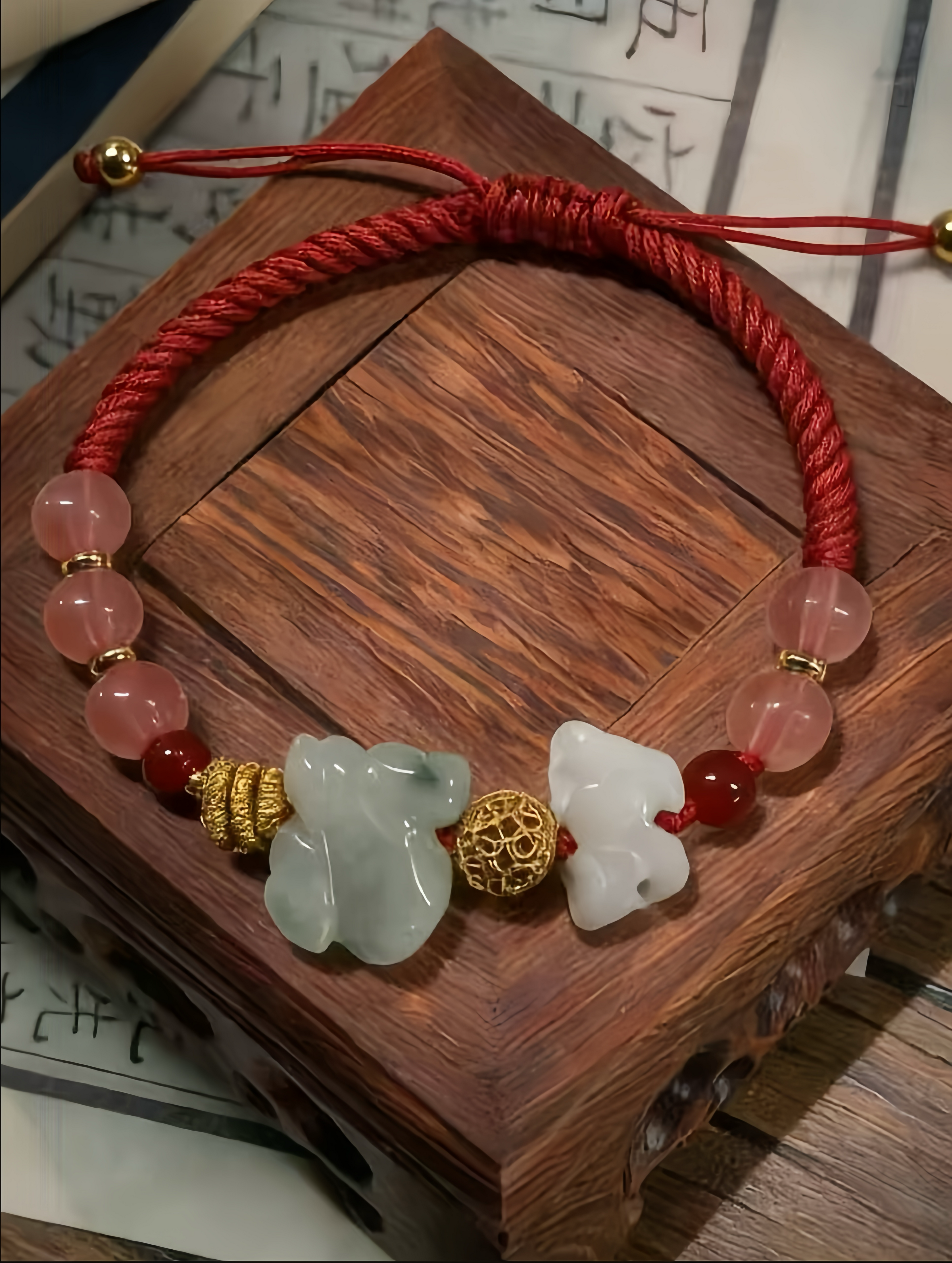 Four Zodiac Guardian Jade Bracelets Protect Horse Rabbit Ox Rat Premium Crafted Personal Protection Luck Boost Daily Wear Gift Ready