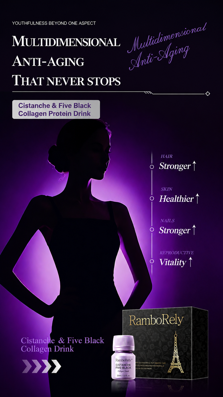 Multidimensional Herbal Collagen Drink – Advanced Anti-Aging & Vitality Support Formula