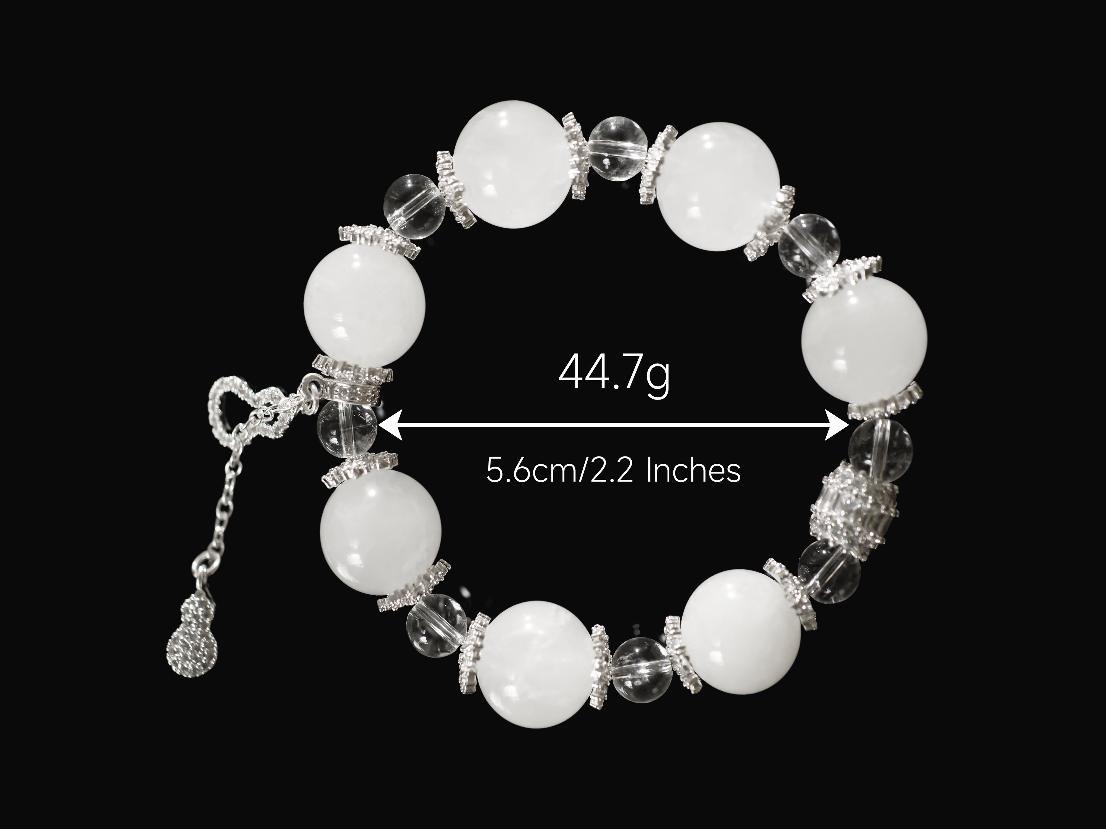 Natural Snowflake Phantom Quartz Clear Quartz High Energy Attract Wealth Abundance Clear Negative Energy