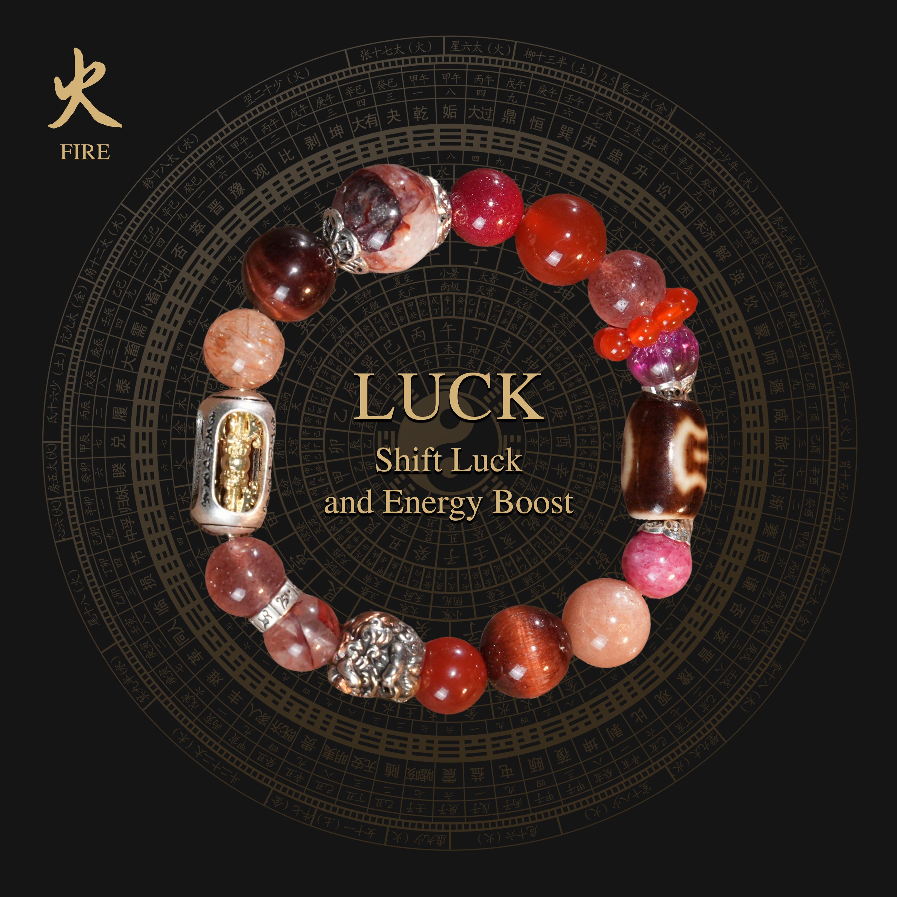 Advanced Birth Chart Reading 1ON1 + Lucky Crystal Bracelet Aligns with Your Personal Energy