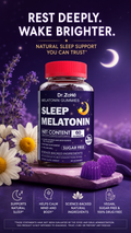 Fall Asleep Faster, Stay Rested Longer – Melatonin Gummies for Natural Sleep Support