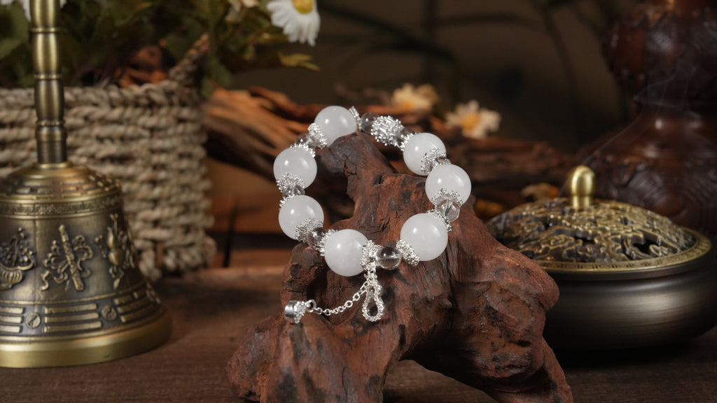 Natural Snowflake Phantom Quartz Clear Quartz High Energy Attract Wealth Abundance Clear Negative Energy