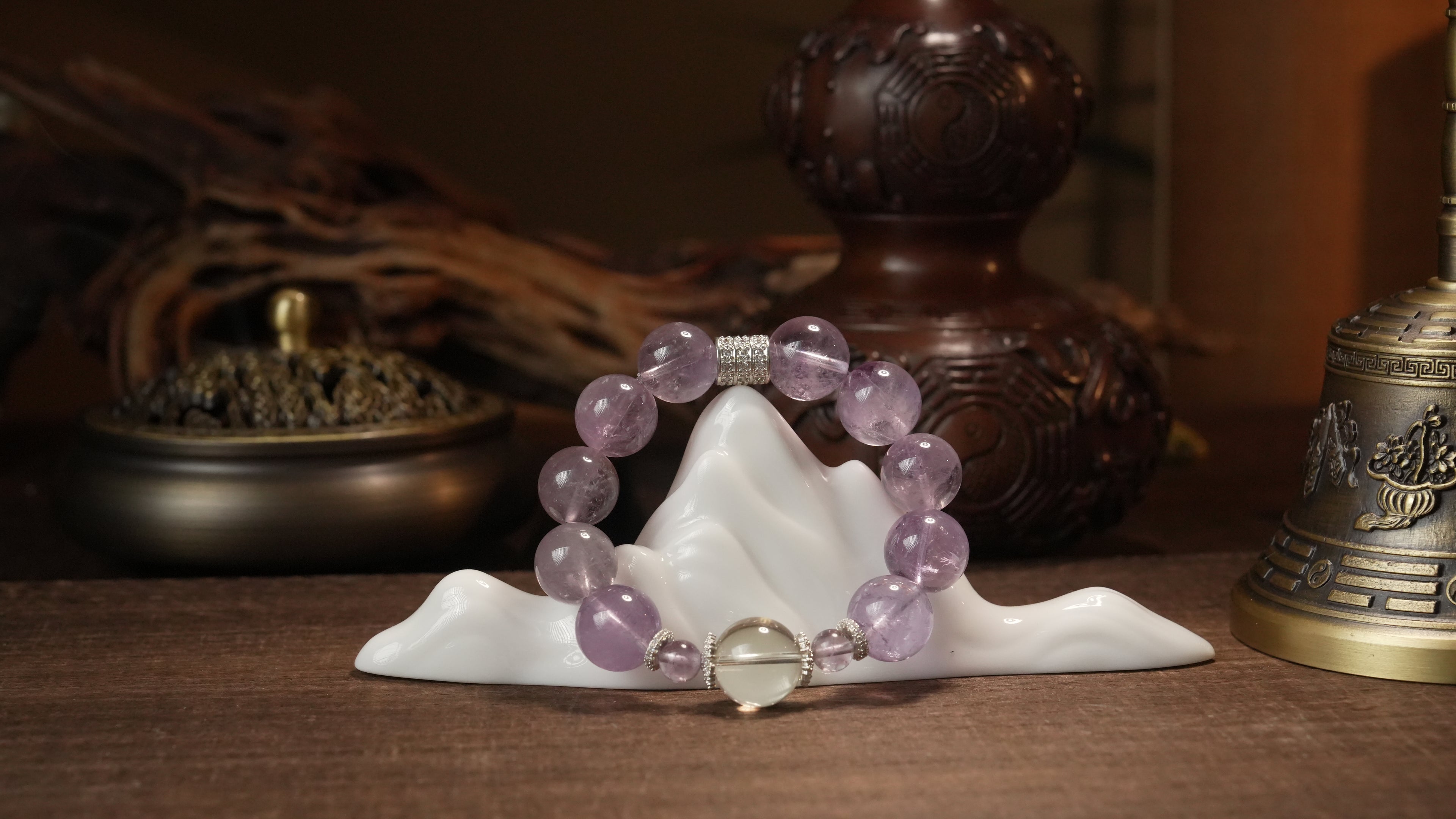 Natural Amethyst Crystal Bracelet Attract Wealth Abundance and Properity Strong Energy LIMITED EDITION ONLY 4