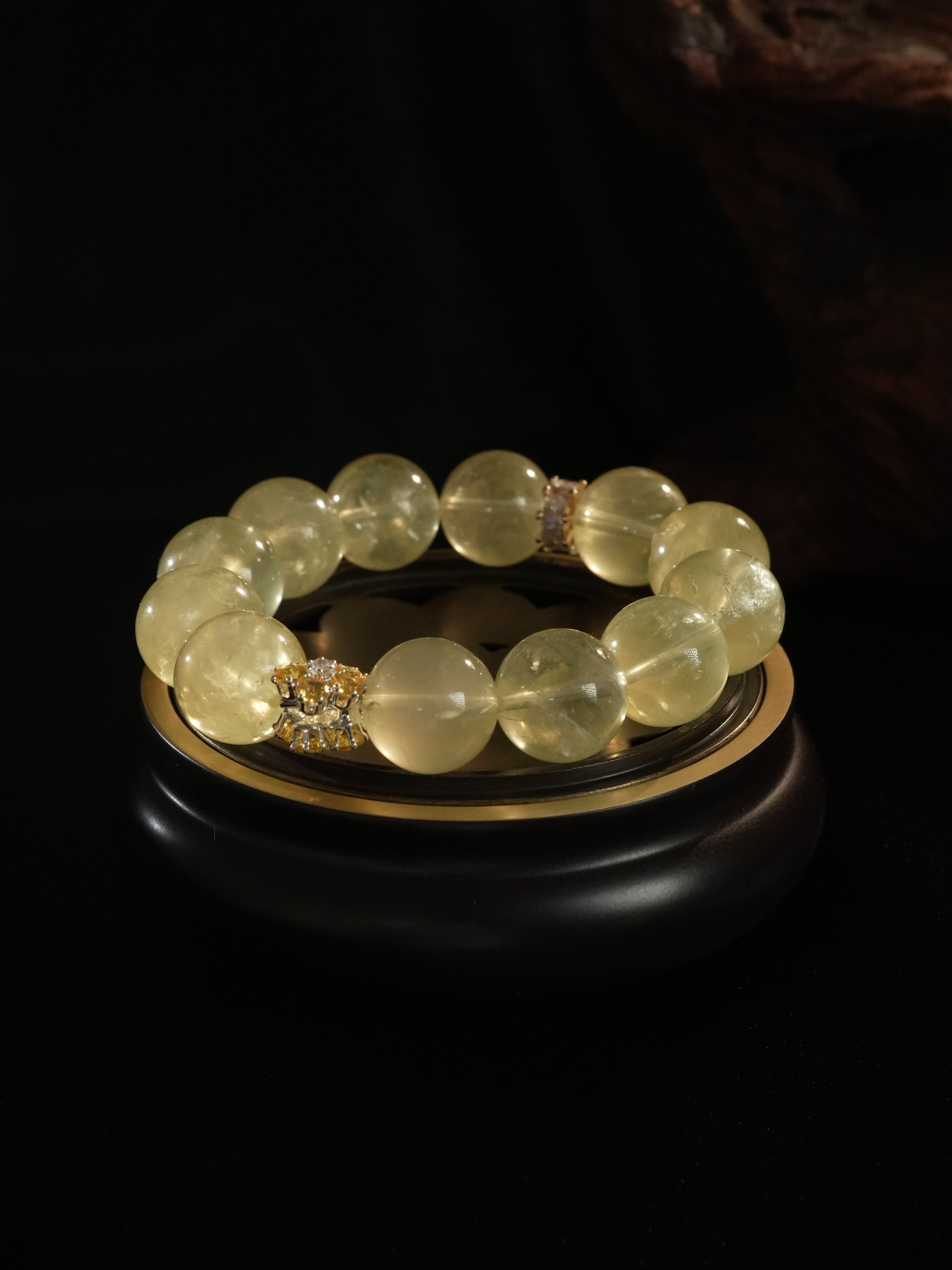 Natural Lemon Citrine Crystal Bracelet Attract Wealth and Abundance High Energy Strong Power LIMITED EDITION ONLY 5