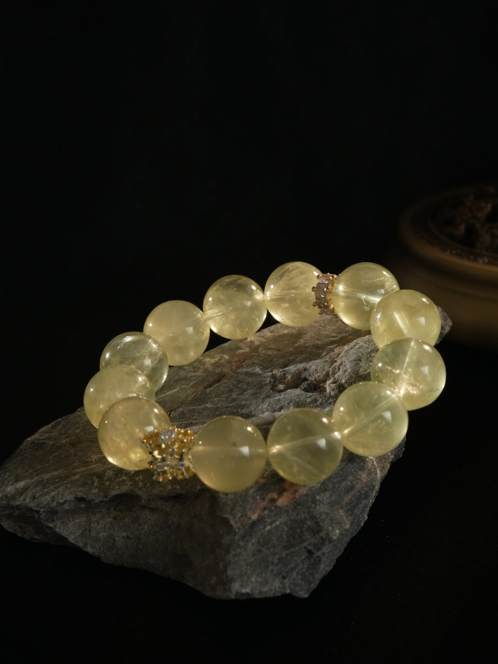 Natural Lemon Citrine Crystal Bracelet Attract Wealth and Abundance High Energy Strong Power LIMITED EDITION ONLY 5