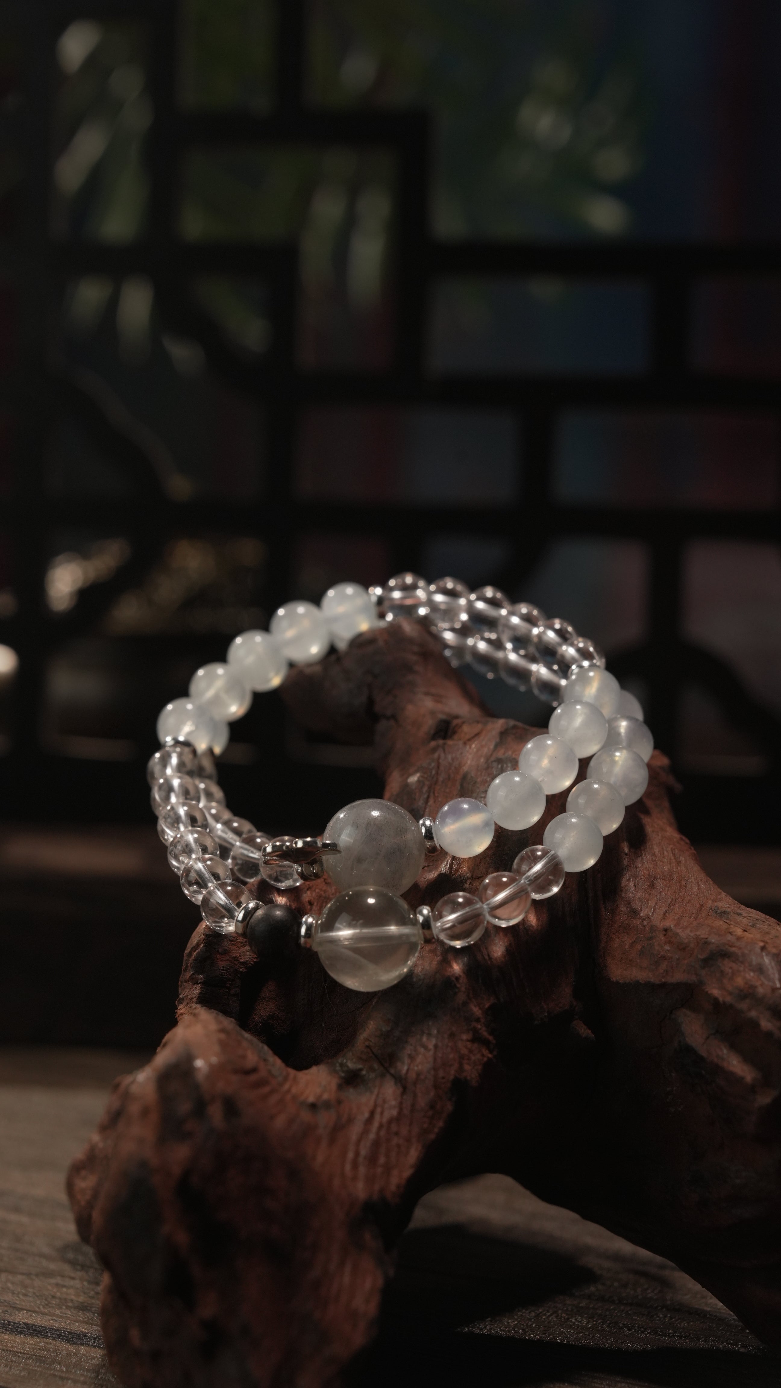 Natural Aquamarine  Bracelet Emotional Balance Clear Negativity Bring Good Fortune LIMITED EDITION ONLY 5