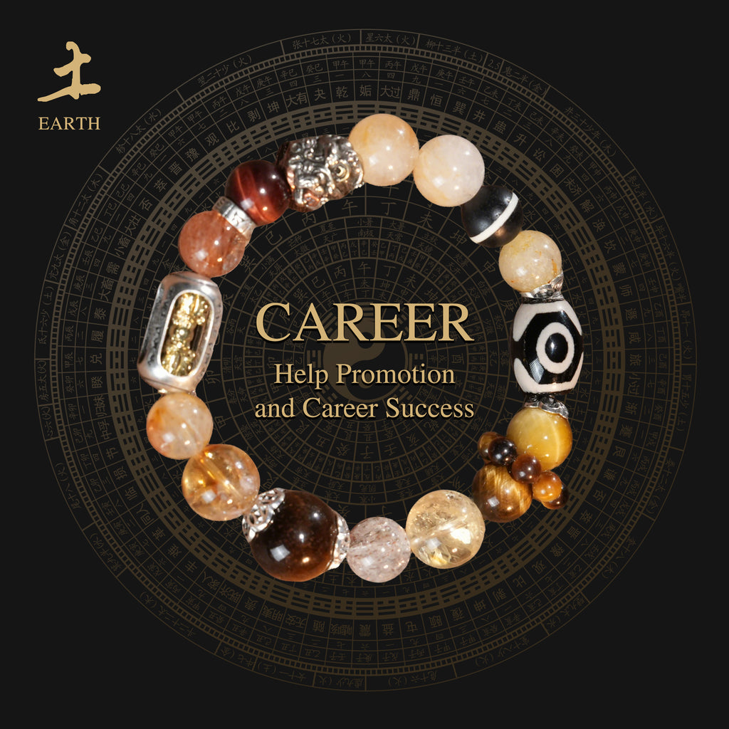 Advanced Birth Chart Reading 1ON1 + Lucky Crystal Bracelet Aligns with Your Personal Energy